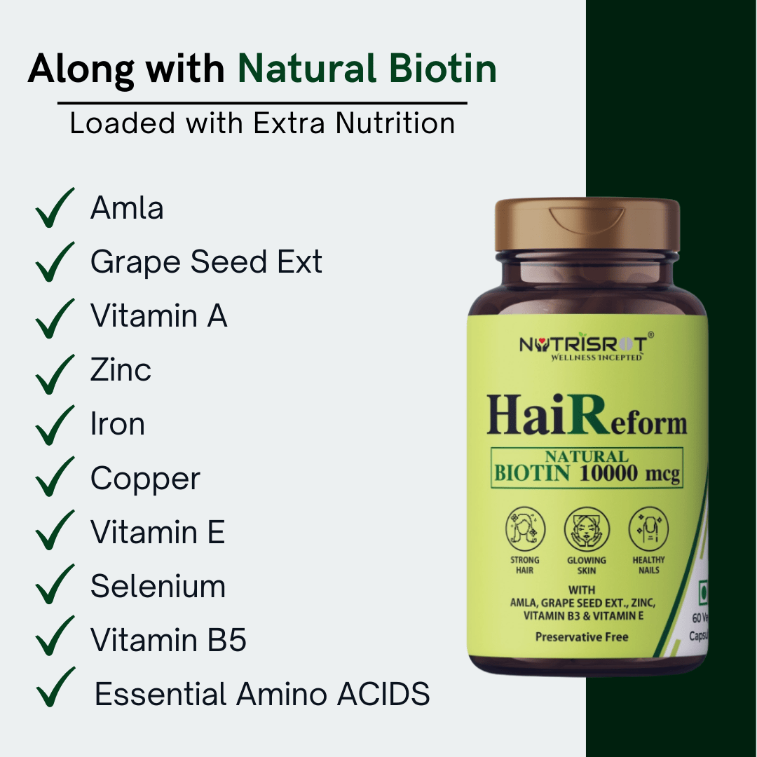 HaiReform - Biotin 10000mcg Supplement - Image 3