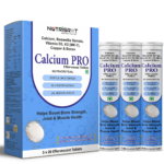 Calcium PRO Effervescent Tablets - Calcium(500 mg) Supplement for Adults