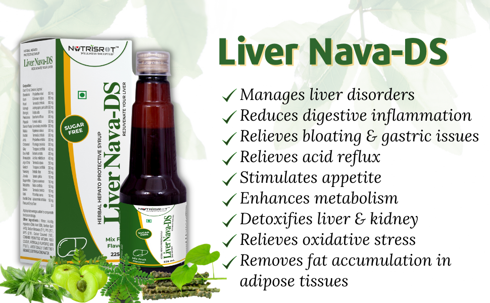 Liver Nava DS syrup for liver detox